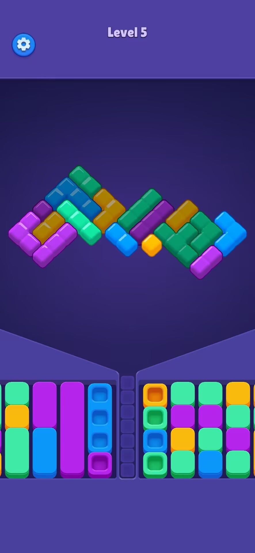 Magic Cube! gameplay screen